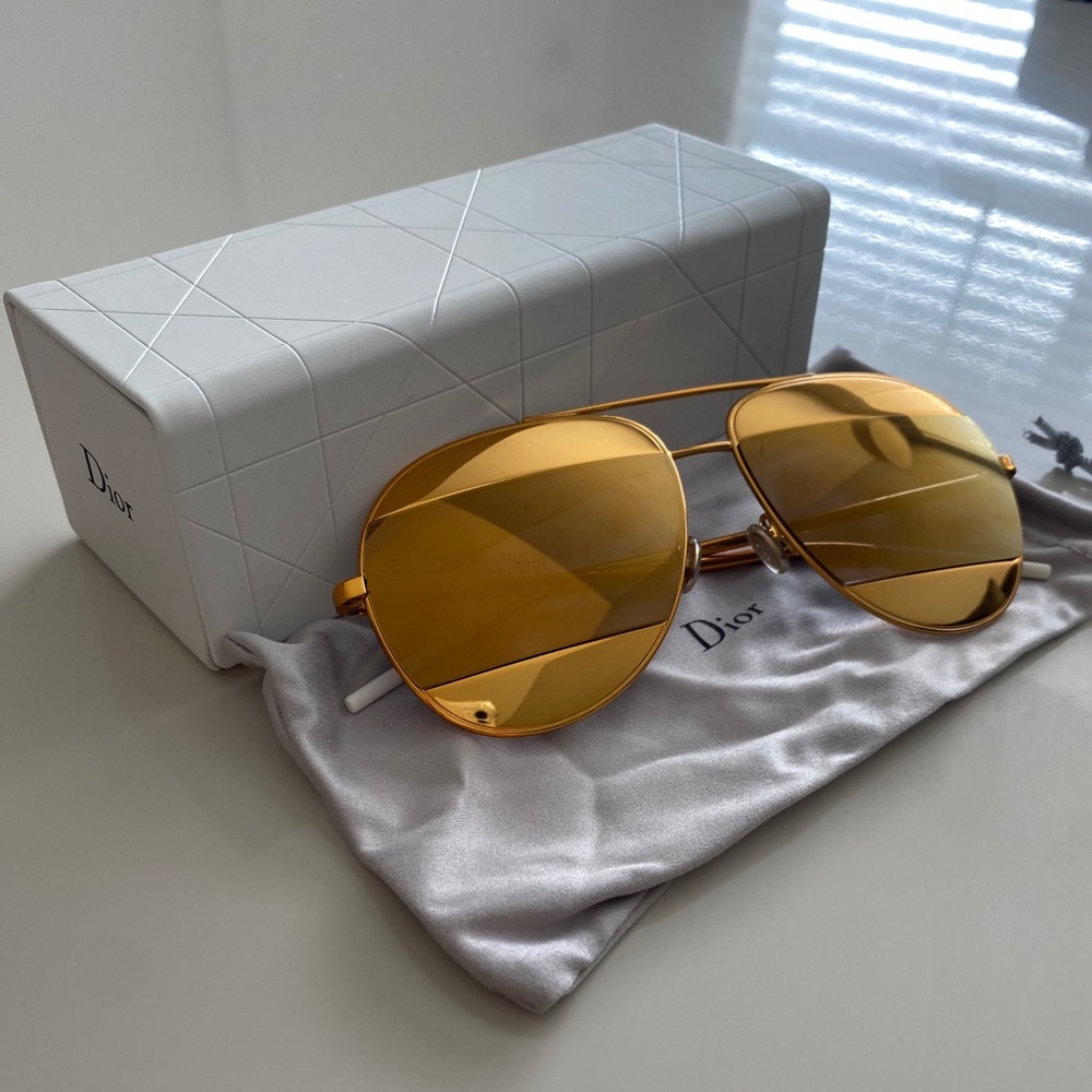 Dior Split 1 
Yellow/Gold